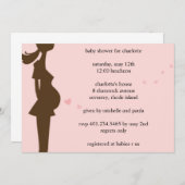 tumorliefde; baby shower kaart (Voorkant / Achterkant)