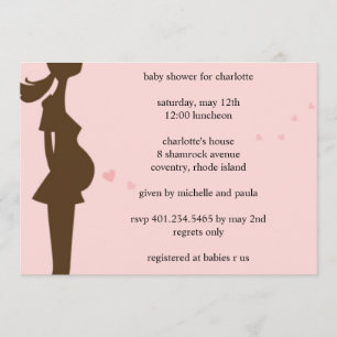 tumorliefde; baby shower kaart