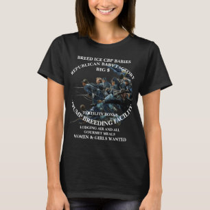 TUMP IJsfabriek CBP-fokkerij hoererij TRUMP T-shirt