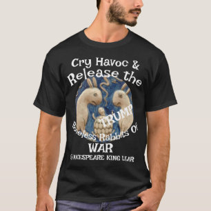 Tump Partij Kreet Verwoesting Laat Trump zonder b T-shirt
