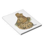 Tumpeter Pigeon Almond Notitieblok (Schuin)