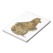 Tumpeter Pigeon Almond Notitieblok (Linkerzijde)