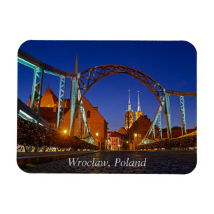 Tumski Bridge Wroclaw Polen Magneet