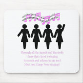 Tumult en strife muismat (Voorkant)