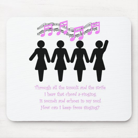 Tumult en strife muismat (Voorkant)