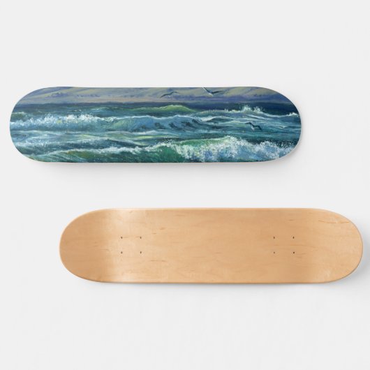 Tumultuous Waves: deck skateboard (Horizontaal)