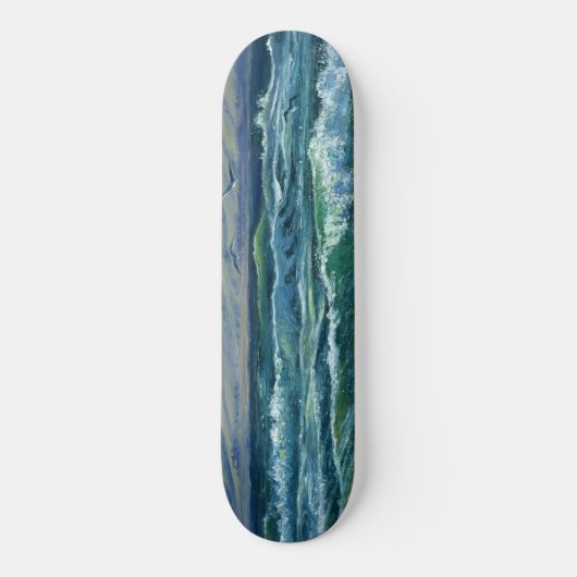 Tumultuous Waves: deck skateboard (Voorkant)