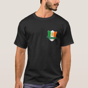 TUMULTY Ierse Naam Ierland Vlag Harp Familie T-shirt