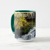 Tumwater - Het is het water Mok (Voorkant links)