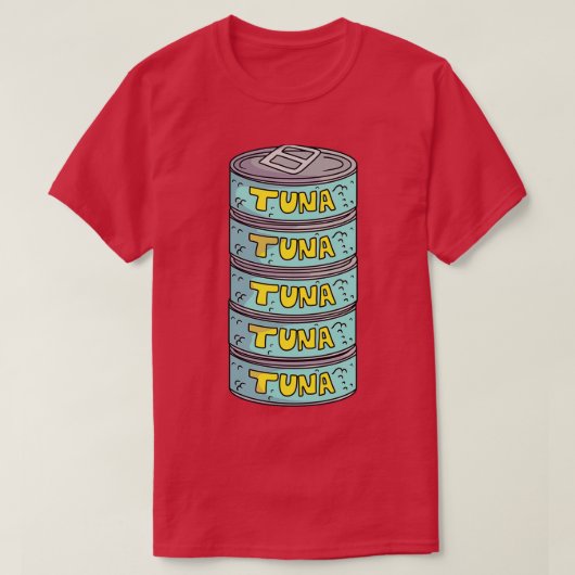 Tuna Cans T-shirt (Design voorkant)