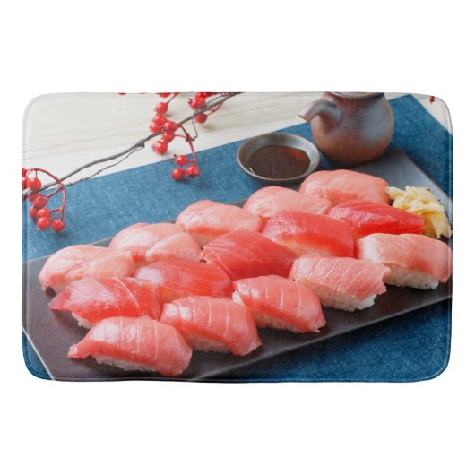 Tuna Celebration Bath Mat – SUSHIMI Collection (Voorkant)