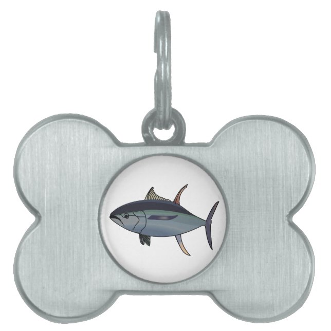 TUNA FISH HUISDIEREN NAAMPLAATJE (voorkant)