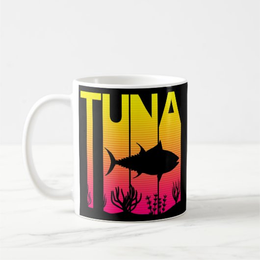 Tuna Fish Retro Koffiemok (Links)
