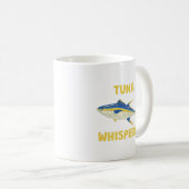 Tuna Fluisteraar Grappige Vissen Koffiemok (Voorkant rechts)