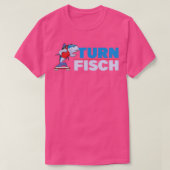 Tuna gymnastics gymnast step aerobics board t-shirt (Design voorkant)