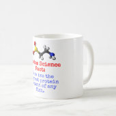 Tuna heeft het hoogste proteïne - wetenschappelijk koffiemok (Voorkant rechts)