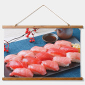 Tuna Lover’s Dream Tapestry – Japanese Elegance Hangend Wandkleed (Voorkant)