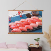 Tuna Lover’s Dream Tapestry – Japanese Elegance Hangend Wandkleed (Slaapkamer)