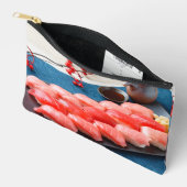 Tuna Parade Pouch – Elegant Sushi Design Etui (Open)