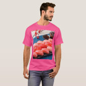 Tuna Parade – Red Gradient T-shirt (Voorkant volledig)