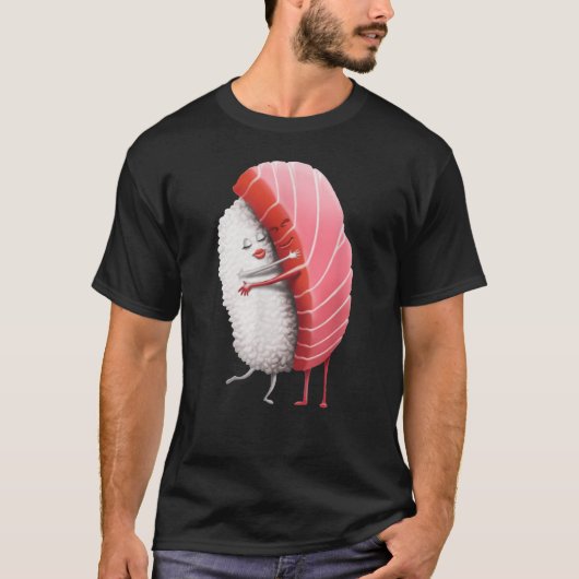 Tuna Sushi Hug T-shirt (Voorkant)