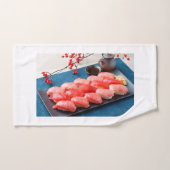 Tuna Symphony - Sushi Art Towel Bad Handdoek (Handdoek)
