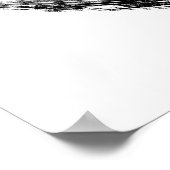 Tuna Tail Impression Art Poster (Hoek)