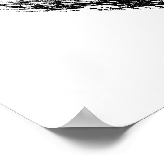 Tuna Tail Impression Art Poster (Hoek)