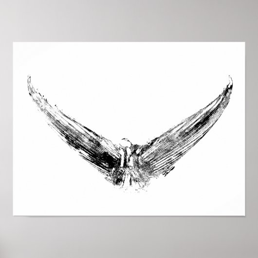 Tuna Tail Impression Art Poster (Voorkant)