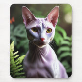 Tuna The Hairless Sphynx Cat, Mousepad Muismat (Voorkant)