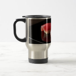 Tuna Trio – Refined Sushi Reflection Travel Mug Reisbeker
