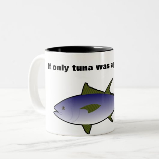 Tuna Tweekleurige Koffiemok (Voorkant links)