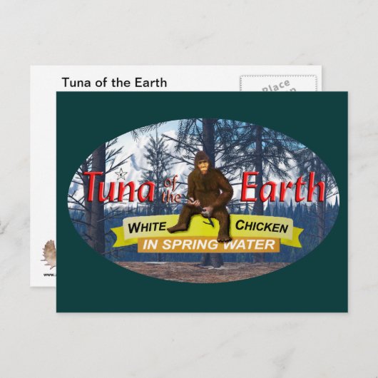 Tuna van de Aarde Briefkaart (Voorkant / Achterkant)