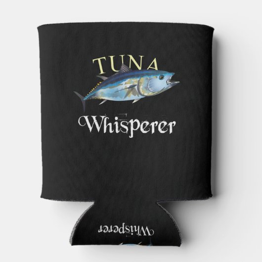 Tuna Whisperer Dark gekleurd Blikjeskoeler (Achterkant)