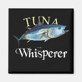 Tuna Whisperer Dark gekleurd Magneet (Voorkant)