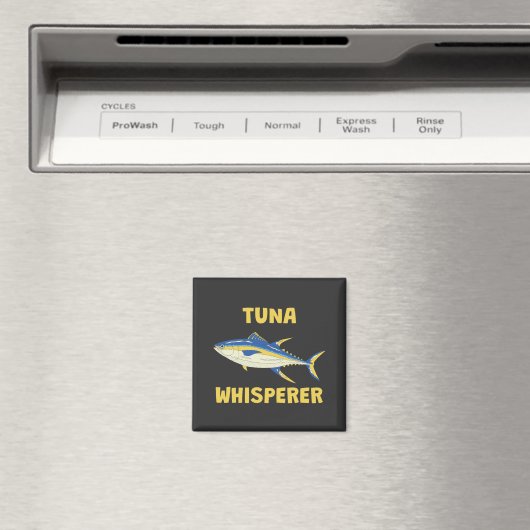 Tuna Whisperer Funny Vist Magneet (Insitu (Vaatwasser))