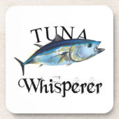 Tuna Whisperer Light gekleurd Bier Onderzetter (Voorkant)
