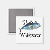 Tuna Whisperer Light gekleurd Magneet (Voorkant / Achterkant)