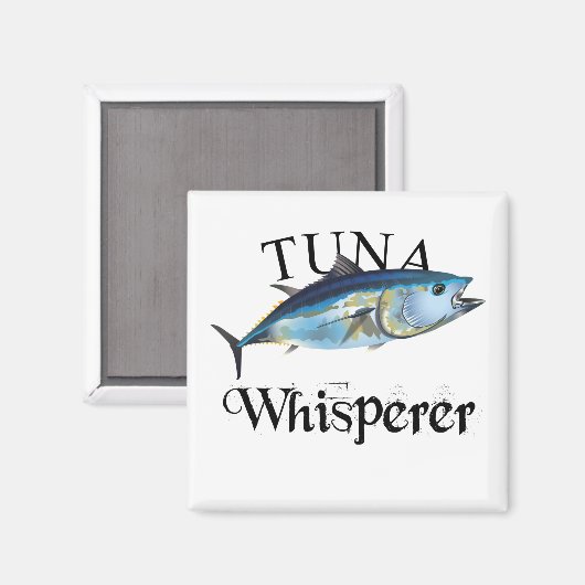 Tuna Whisperer Light gekleurd Magneet (Voorkant / Achterkant)