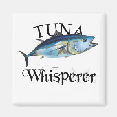 Tuna Whisperer Light gekleurd Magneet (Voorkant)