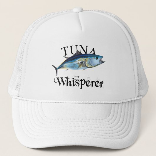 Tuna Whisperer Light gekleurd Trucker Pet (Voorkant)