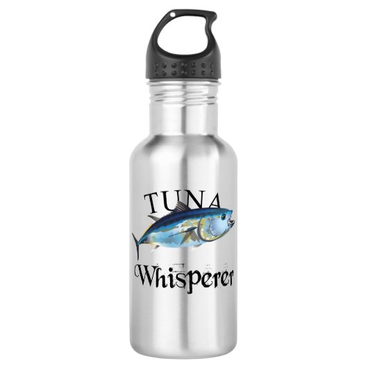 Tuna Whisperer Light gekleurd Waterfles (Voorkant)