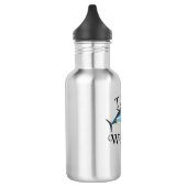 Tuna Whisperer Light gekleurd Waterfles (Links)