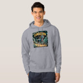 Tunacorn Illustration Combo Creature Funny Hoodie (Voorkant volledig)