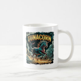 Tunacorn Illustration Combo Creature Funny Koffiemok