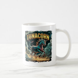 Tunacorn Illustration Combo Creature Funny Koffiemok