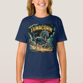 Tunacorn Illustration Combo Creature Funny T-shirt