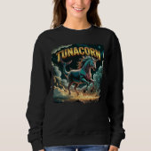Tunacorn Illustration Combo Creature Funny Trui (Voorkant)