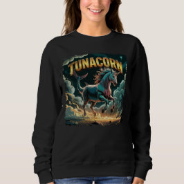 Tunacorn Illustration Combo Creature Funny Trui