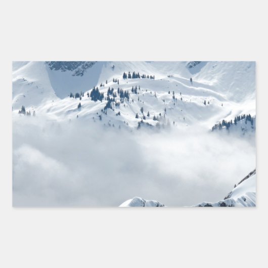 Tundra Rechthoekige Sticker (Voorkant)